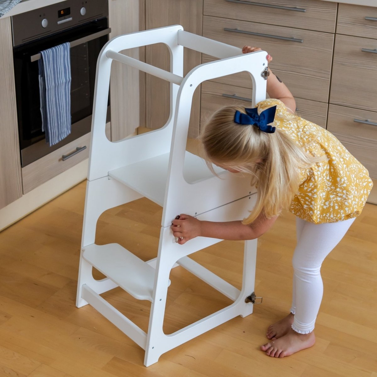 2 i 1 Stegpall/ Bord & Stol - Rootly - Stegpallar