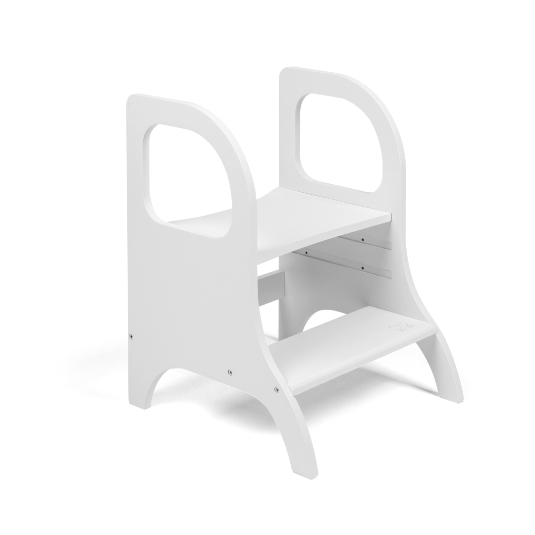 MIIMO® höjdjusterbar barnpall i vit från Ette Tete
