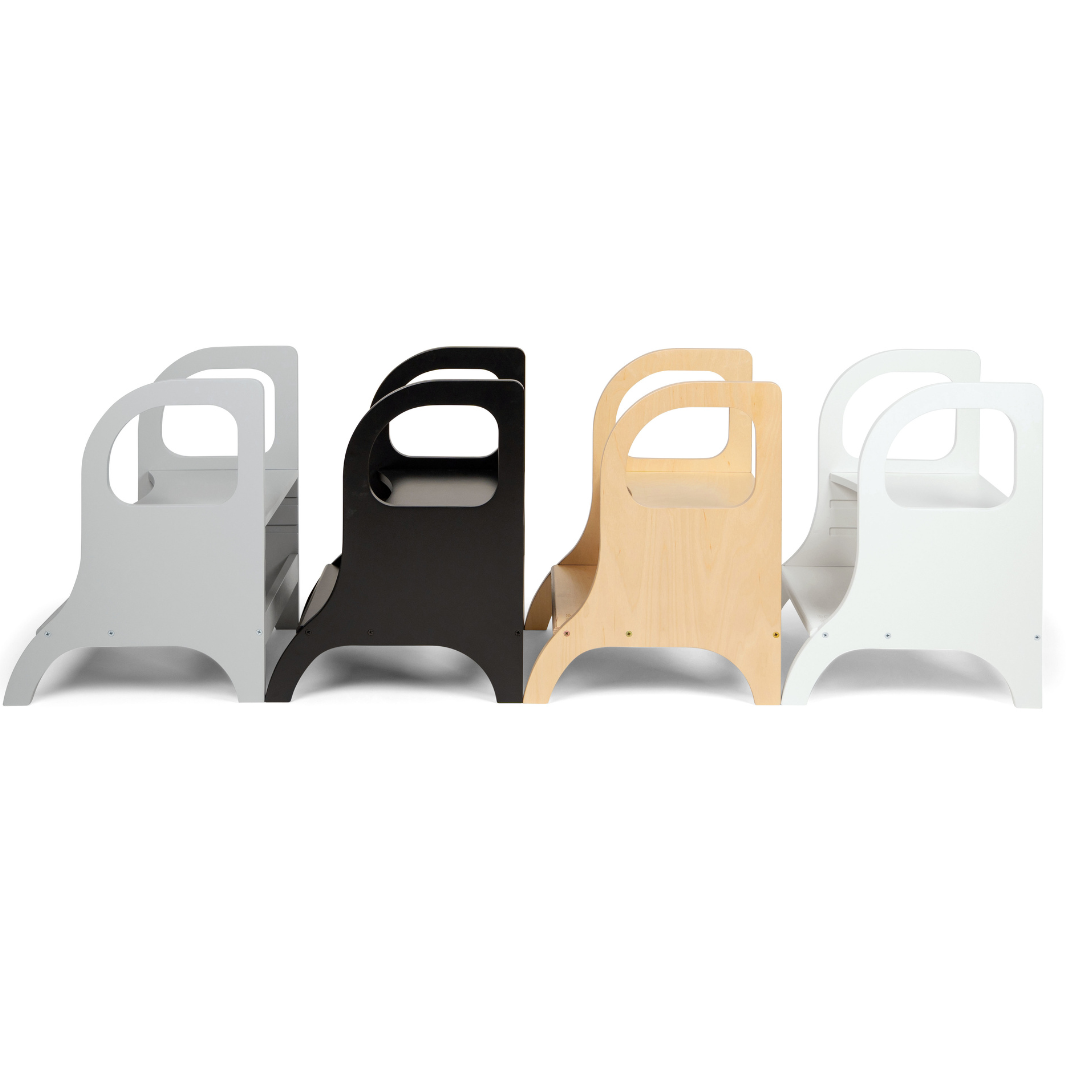 MIIMO® höjdjusterbar barnpall i vit från Ette Tete