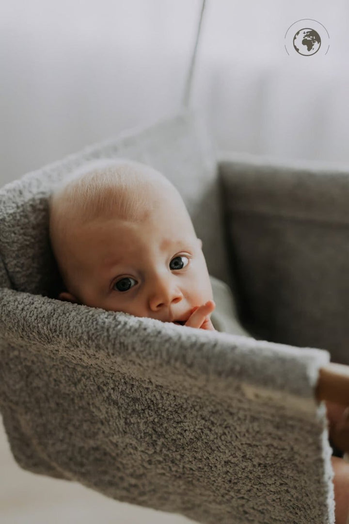 Babi Bebis Gunga - Nattgrå, Stilren Gunga För Hemmet - Rootly-Bebis