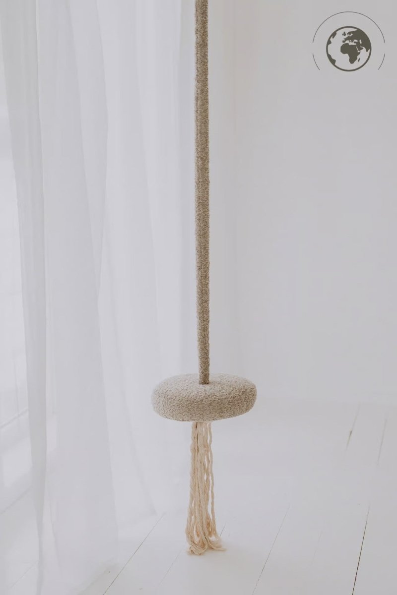 Barngunga inomhus - HopOn Bouclé Pärlvit - Rootly-