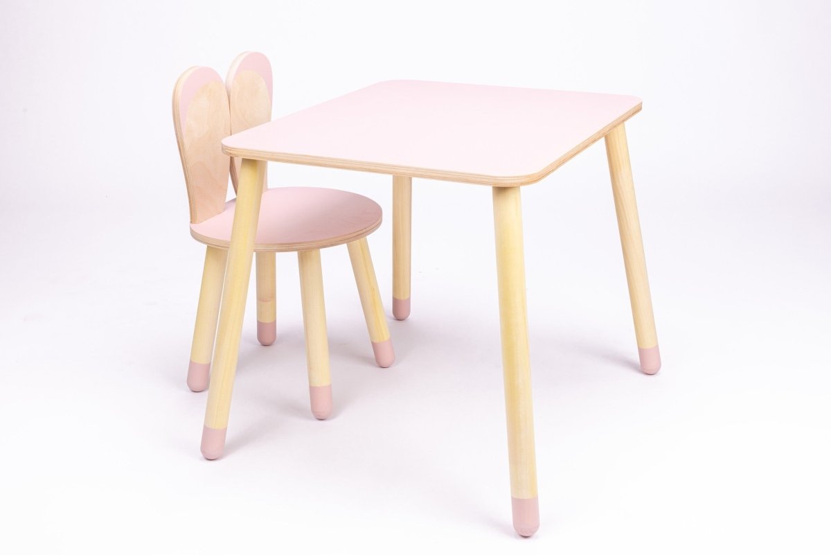 Barnstol i Trä - Kanin, Vacker och Lekfull Design - Rootly - 