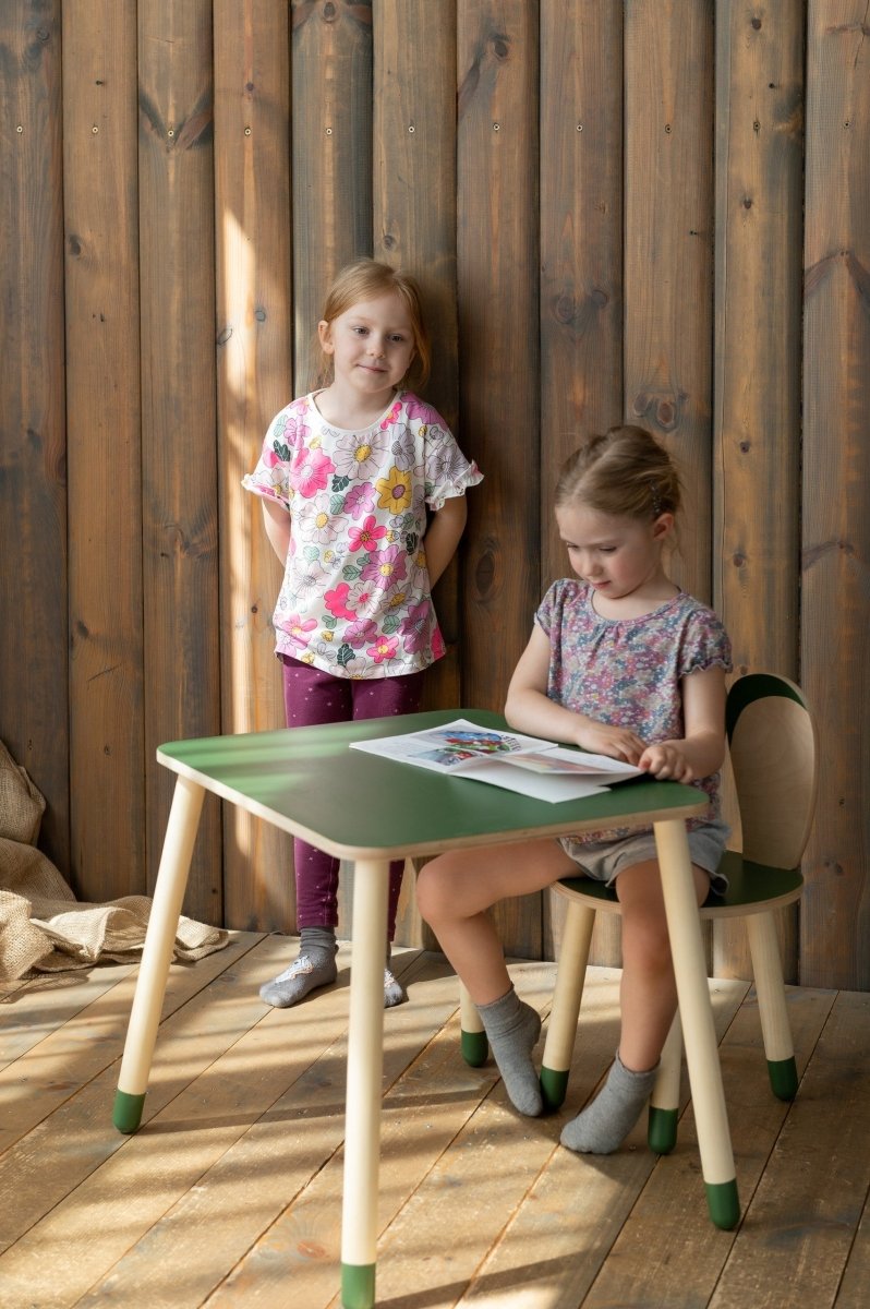 Barnstol i Trä - Kanin, Vacker och Lekfull Design - Rootly - 
