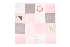 Ekologisk Liten Aktivitetsfilt För Bebis, 100x100 cm - Rosa - Rootly - Bebis