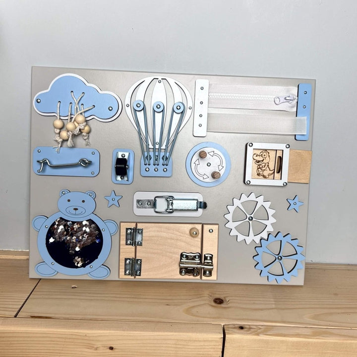 Extra liten aktivitetsbräda för barn (30×40 cm) - Rootly - Montessori leksaker