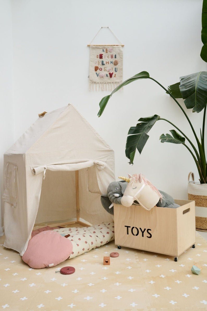 Giftfri Lekmatta Av Skumgummi - Cross Sand - Rootly - Bebis