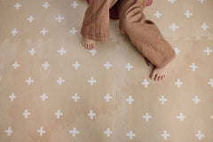 Giftfri Lekmatta Av Skumgummi - Cross Sand - Rootly - Bebis