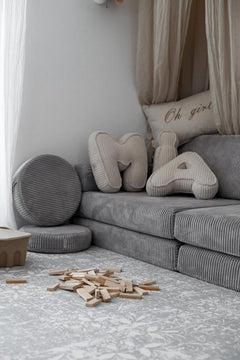Giftfri Lekmatta Av Skumgummi - Vintage Grey - Rootly - Bebis