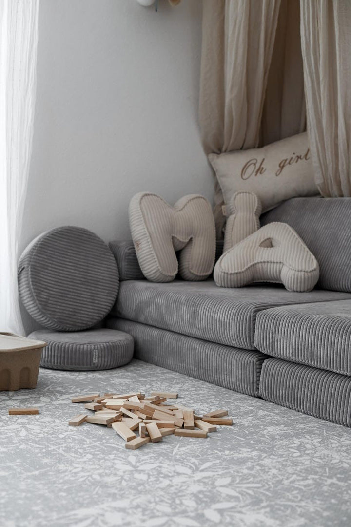 Giftfri Lekmatta Av Skumgummi - Vintage Grey - Rootly - Bebis