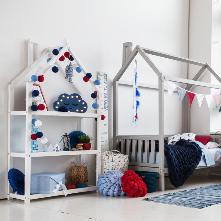 Husformad Hylla För Barn I Montessori Stil - Rootly - 