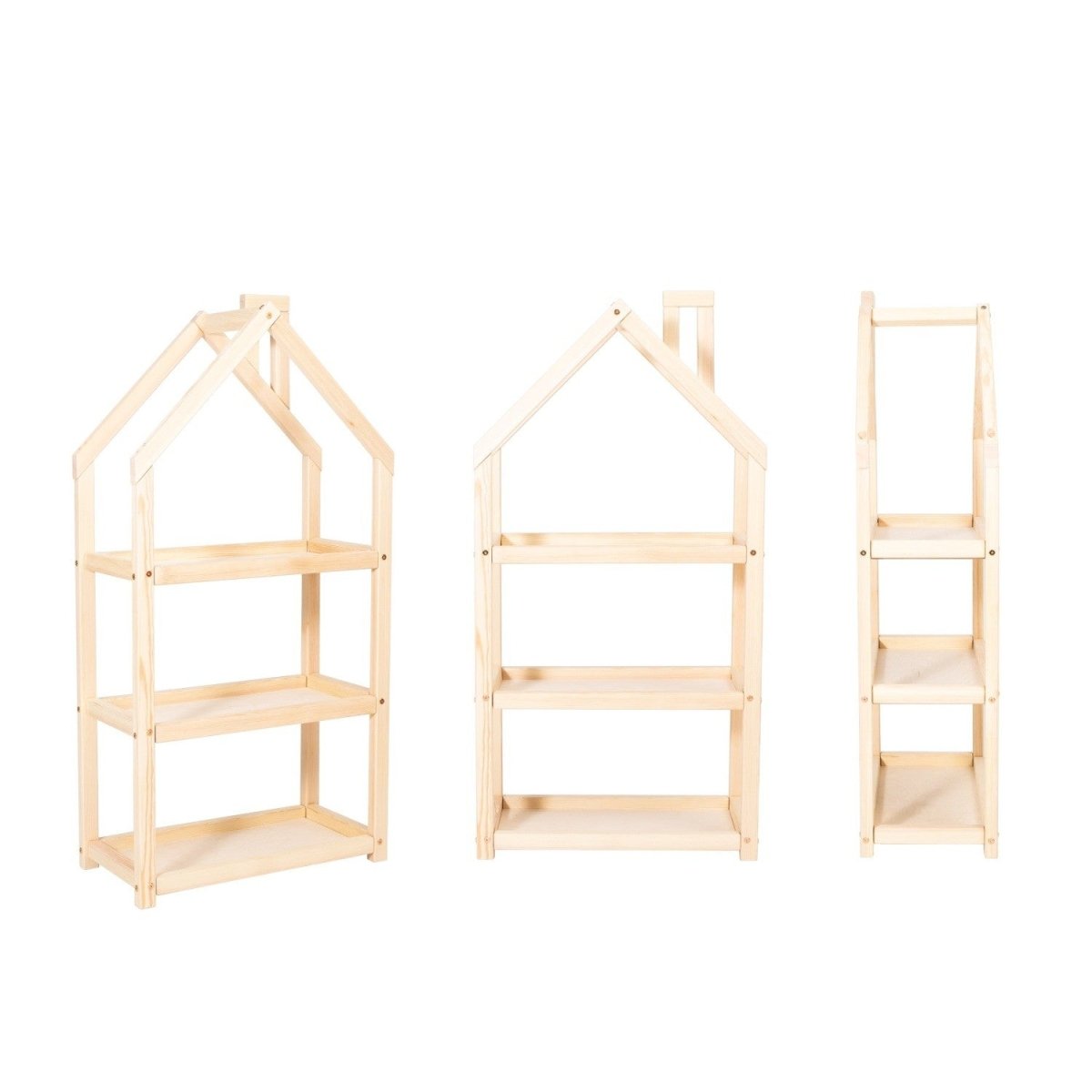 Husformad Hylla För Barn I Montessori Stil - Rootly - 
