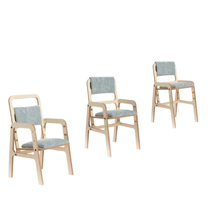 Justerbart och multifunktionellt bord och stol set för barn i Montessori stil - Mint grön - Rootly - Montessori möbler