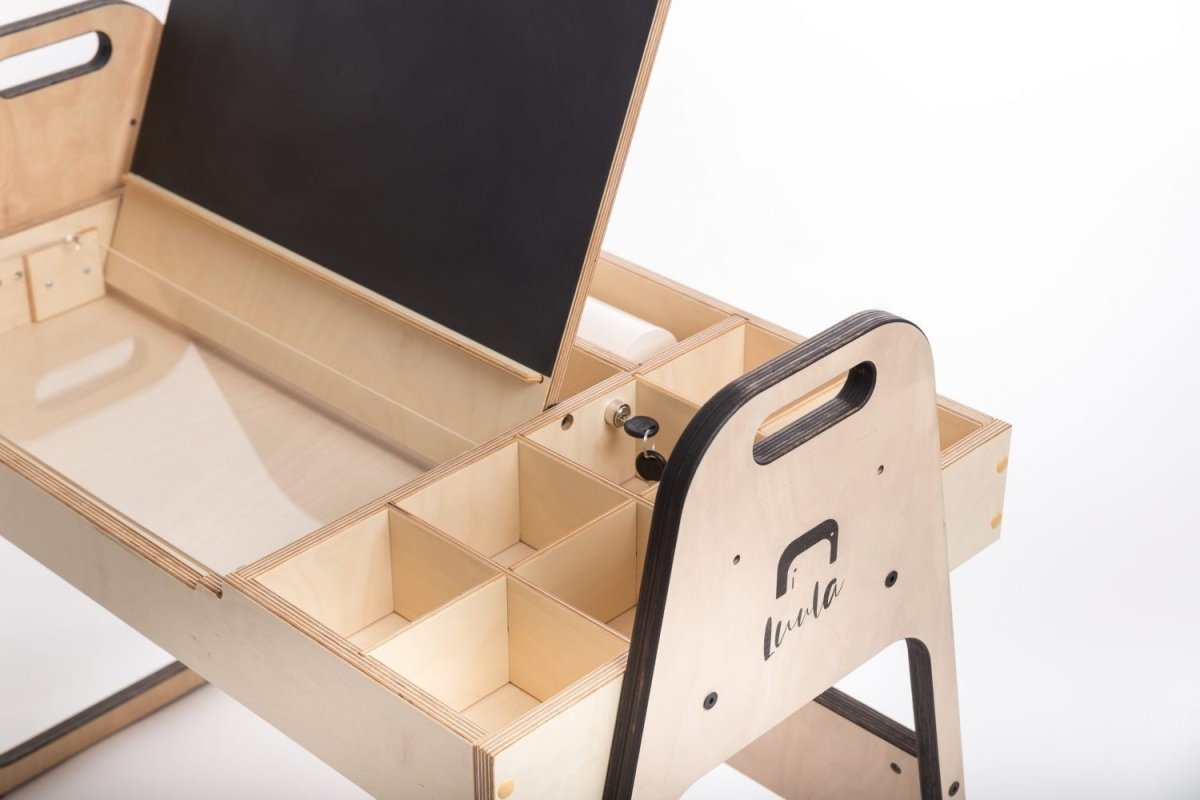 Kreativt bord för barn i Montessori stil - Rootly - Montessori möbler