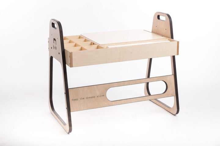 Kreativt bord för barn i Montessori stil - Rootly - Montessori möbler
