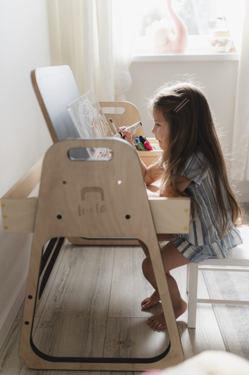 Kreativt bord för barn i Montessori stil - Rootly - Montessori möbler