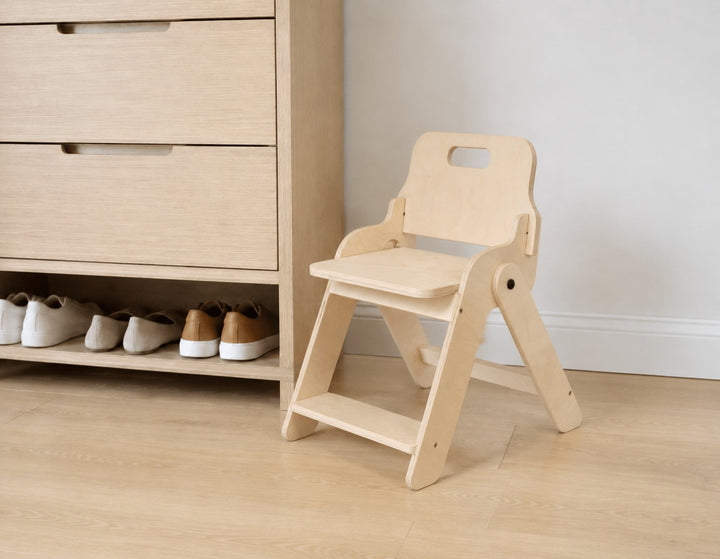 leg&go barnstol i trä för barn 1–6 år