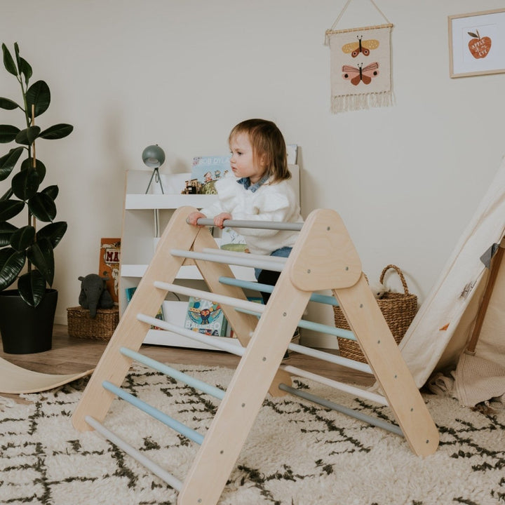 leg&go Pikler Triangel - Pastel klättertriangel för 6 månader - 5 år - Rootly - Pikler Trianglar