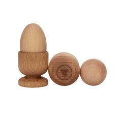 Montessori Ägg, Boll och Kub Set - Rootly - Träleksaker