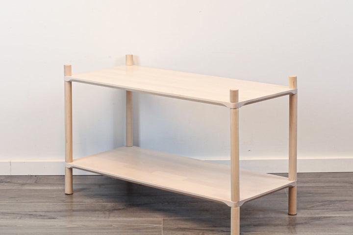 Montessori - Inspirerad Hylla i Trä Medium - 2 Hyllplan - Rootly - 
