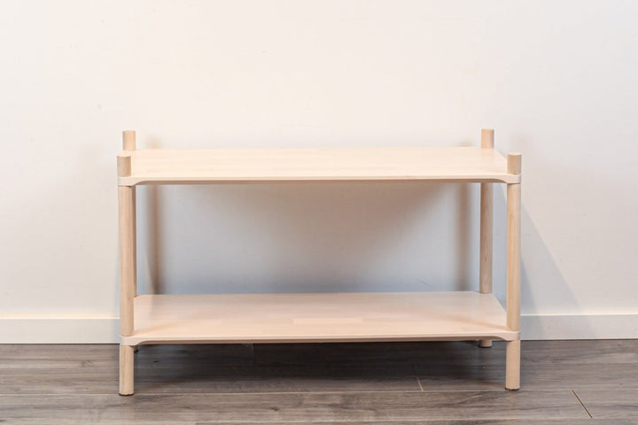 Montessori - Inspirerad Hylla i Trä Medium - 2 Hyllplan - Rootly - 