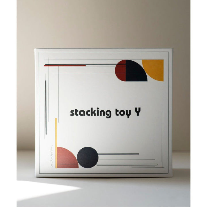Montessori Inspirerad Modern Stapel Leksak Y - Rootly - Träleksaker