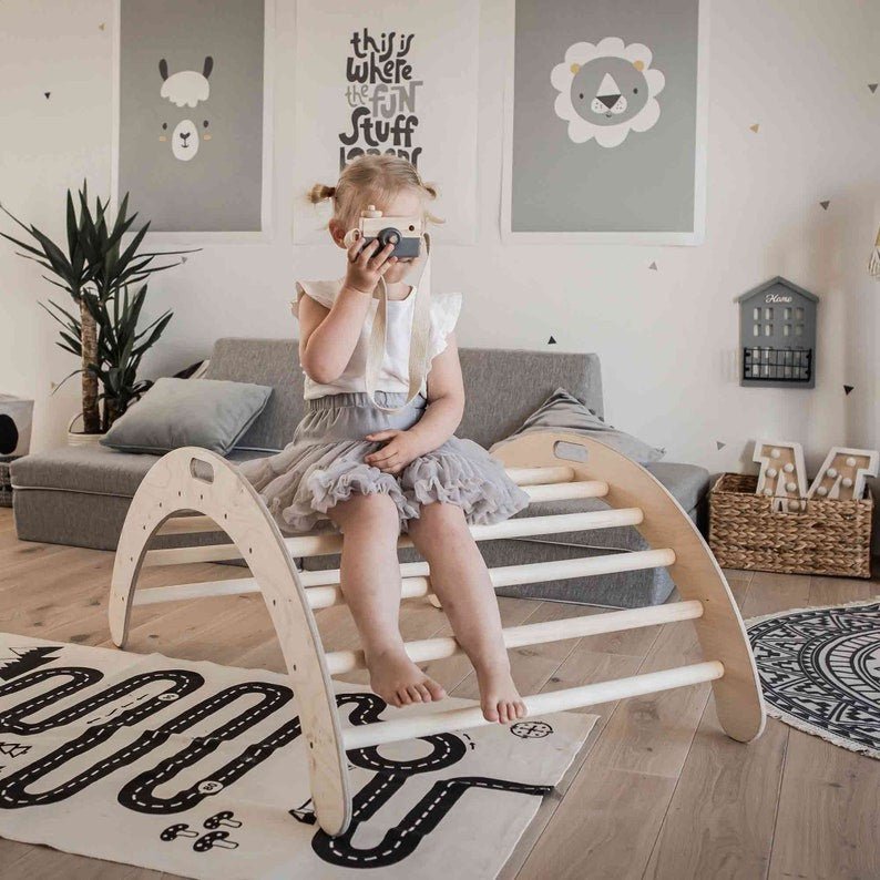 Montessori Klätterbåge för lek och inlärning - Rootly-Klätterställningar