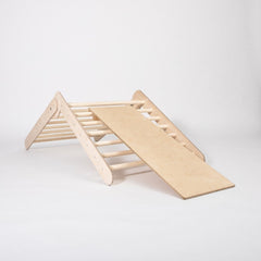 Montessori Klättertriangel Med Ramp - Rootly - 
