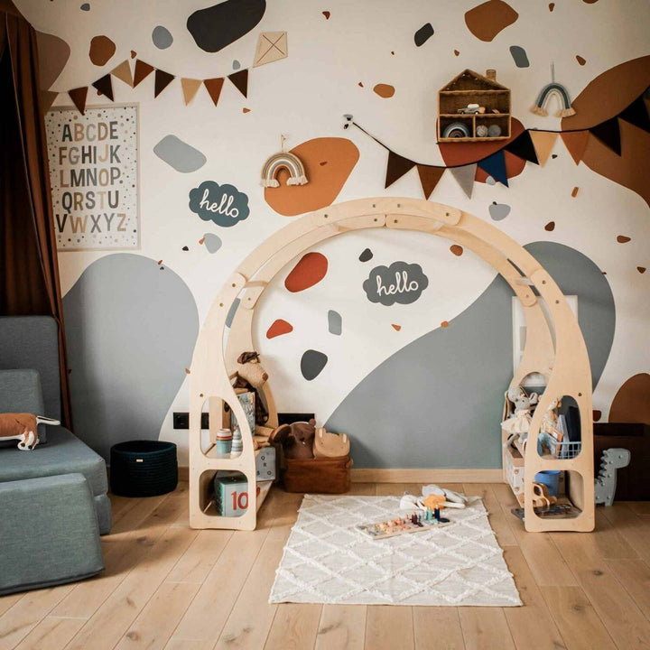 Montessori Lekställning/Leksakshylla För Barn - Rootly - Montessori möbler