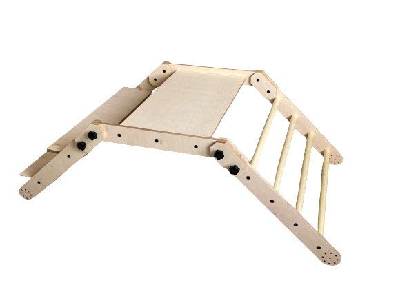 Multifunktionell klätterställning/bord/ritbräda för barn - Rootly - Montessori möbler