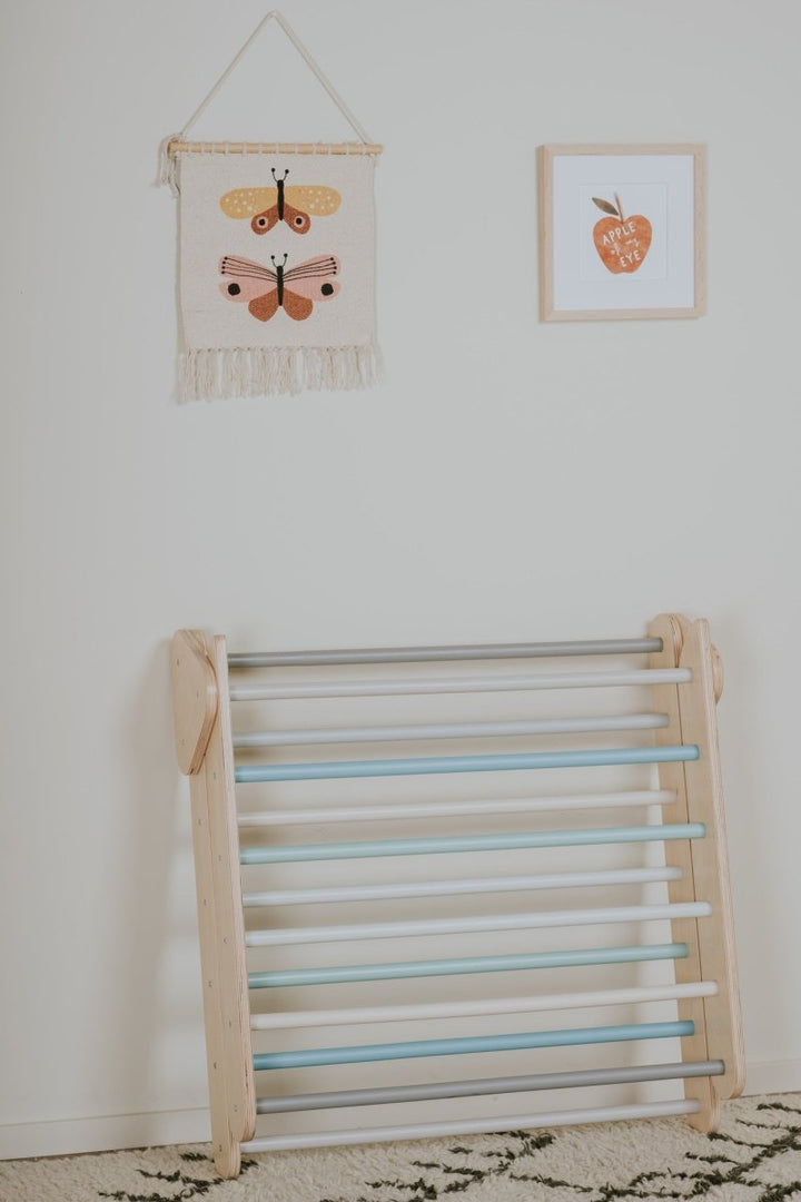 Pikler Triangel - Pastel klättertriangel för 6 månader - 5 år - Rootly - Pikler Trianglar
