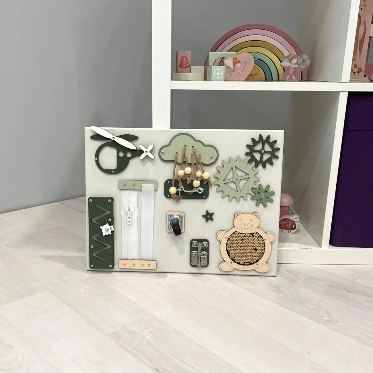 Portabel aktivitetstavla för bebis (30×40 cm) - Rootly - Bebis