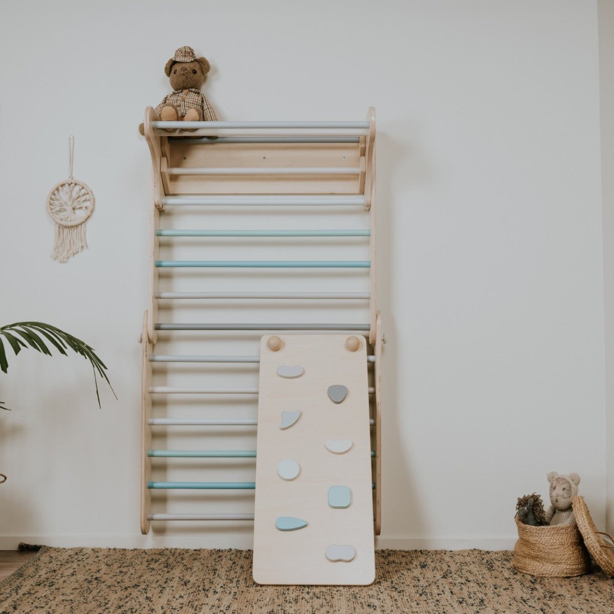 Ramp till leg&go Pikler Triangel och Ribbstol - Pastel - Rootly - Pikler Trianglar