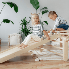 Rutsch - och klätterramp – tillbehör till klätterleksaker från Ette Tete - Rootly - Klätterställningar