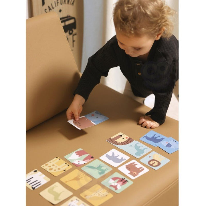 Skakiga tornet - Ekologiskt spel med djurtema - Rootly - Träleksaker