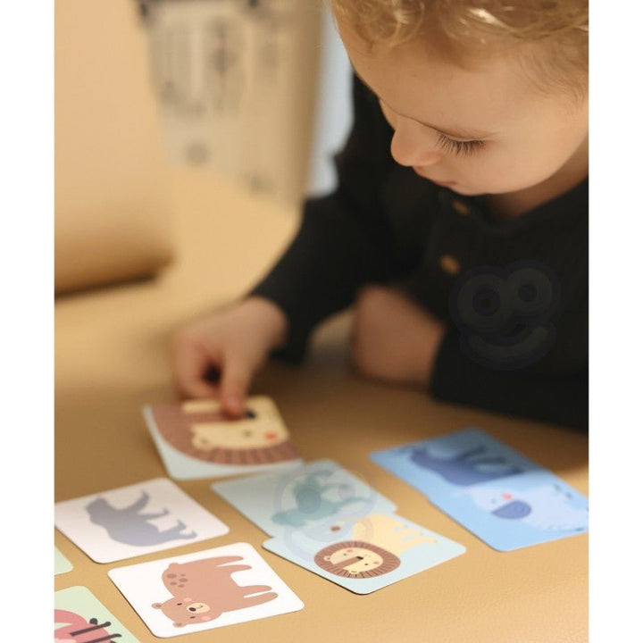 Skakiga tornet - Ekologiskt spel med djurtema - Rootly - Träleksaker
