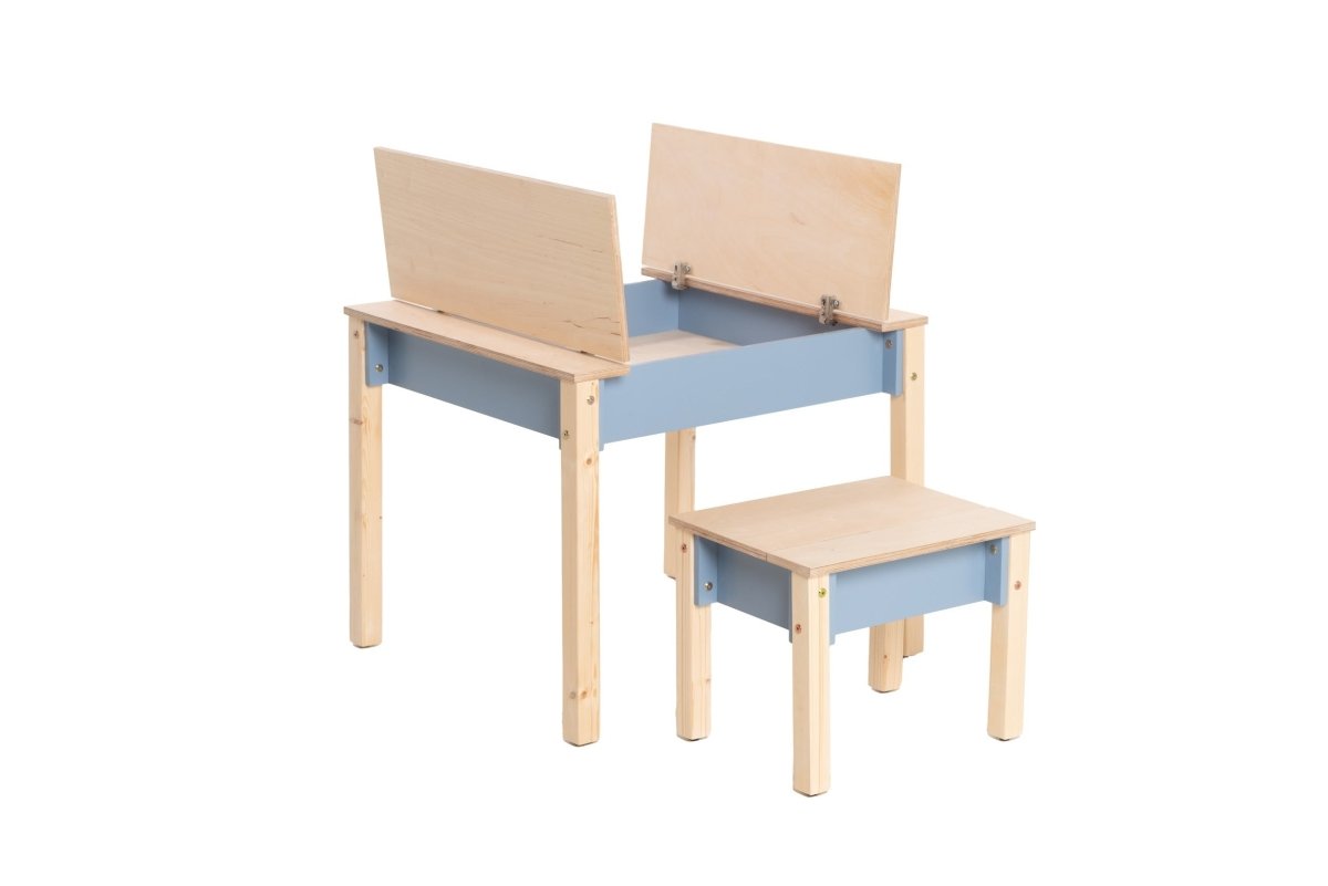 Smart platsbesparande bord och stol set - Rootly - 