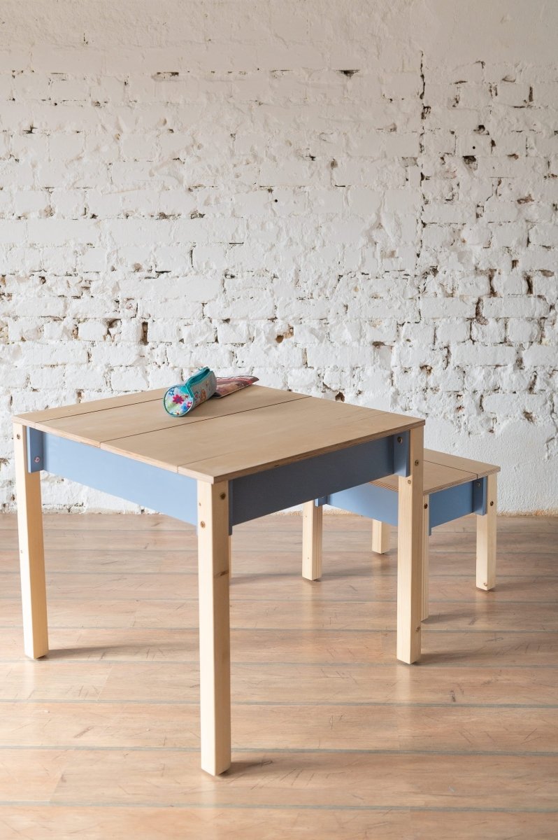 Smart platsbesparande bord och stol set - Rootly - 