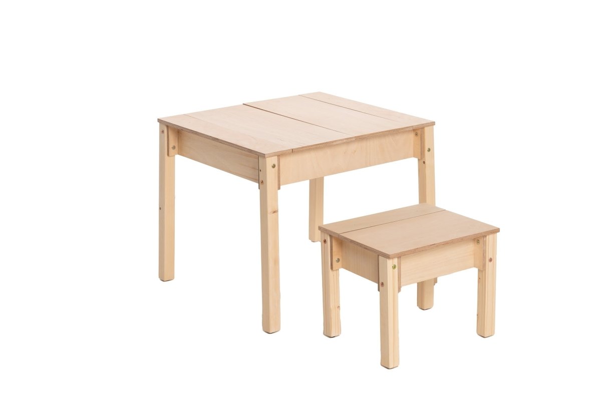 Smart platsbesparande bord och stol set - Rootly - 