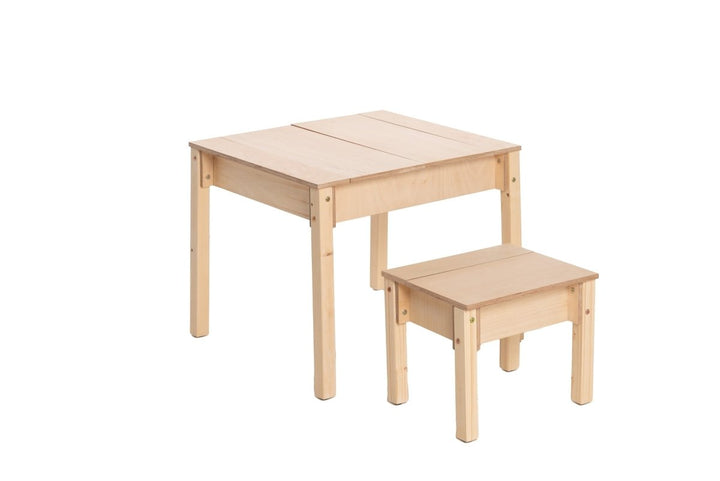 Smart platsbesparande bord och stol set - Rootly - 