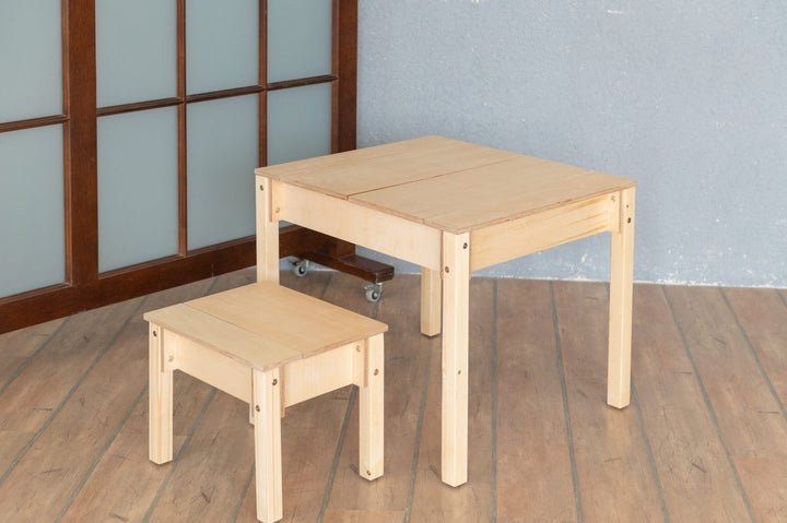 Smart platsbesparande bord och stol set - Rootly - 