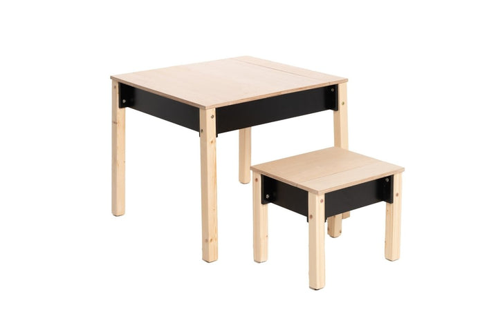 Smart platsbesparande bord och stol set - Rootly - 