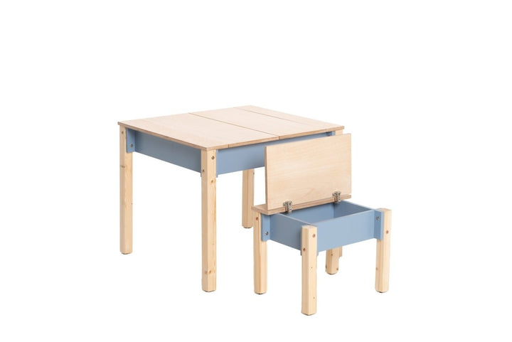 Smart platsbesparande bord och stol set - Rootly - 