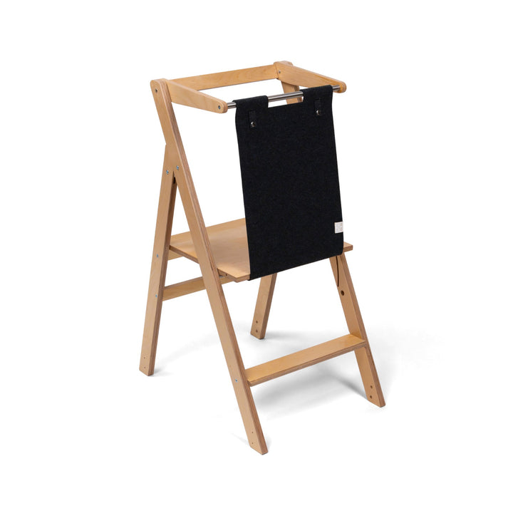STEP’n’FOLD hopfällbart lärandetorn i naturfärgad björkplywood