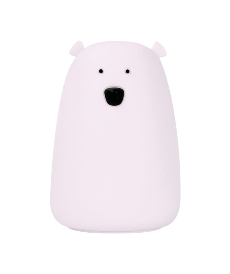Stora Björn Lampa i BPA Fritt Silikon - Lavender - Rootly - 