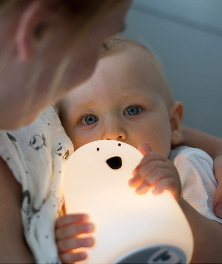 Stora Björn Lampa i BPA Fritt Silikon - Vit - Rootly - 