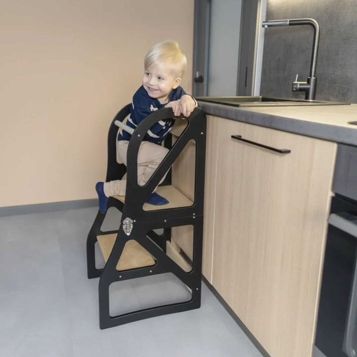Transformerbart hjälpa - till - torn - Pall och bord i ett - Rootly - Stegpallar