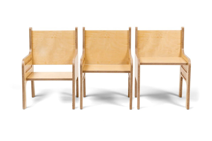 TULLA barnstol i björkplywood