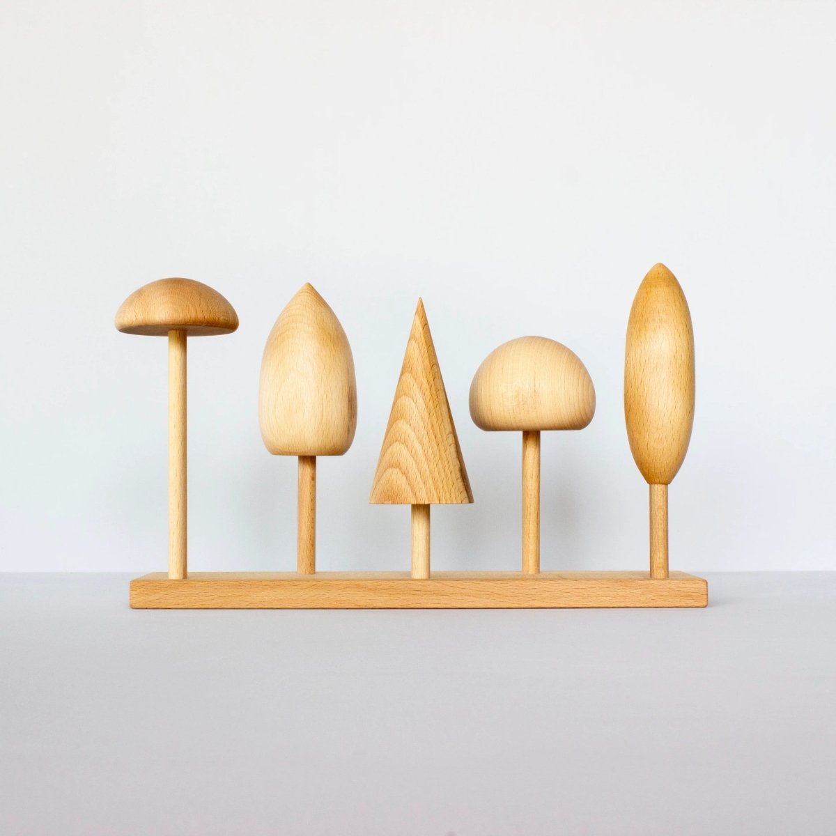 Vackert Pussel Av Träkronor - Rootly - Träleksaker